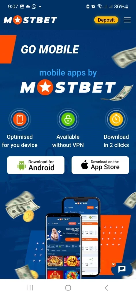 mostbet app