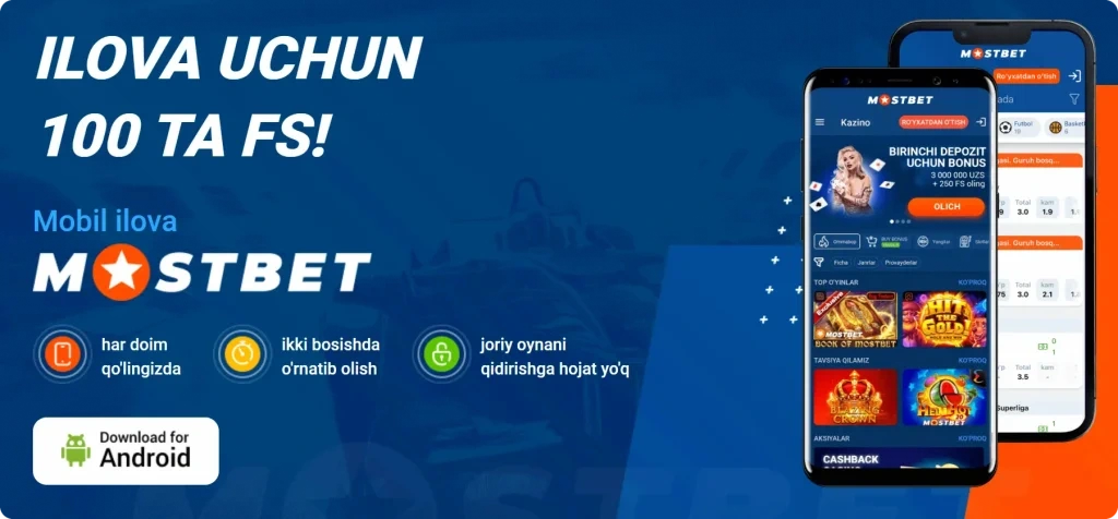 Mostbet skachat APK